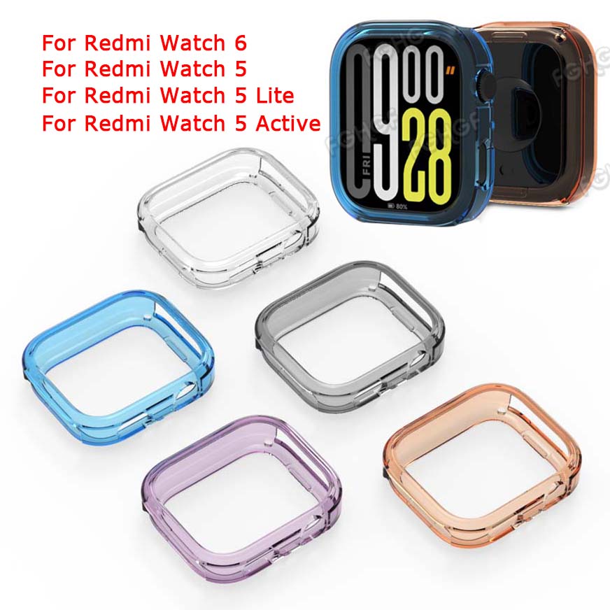 Xiaomi Smartwatch Accessories - Soft TPU Case Cover For Redmi