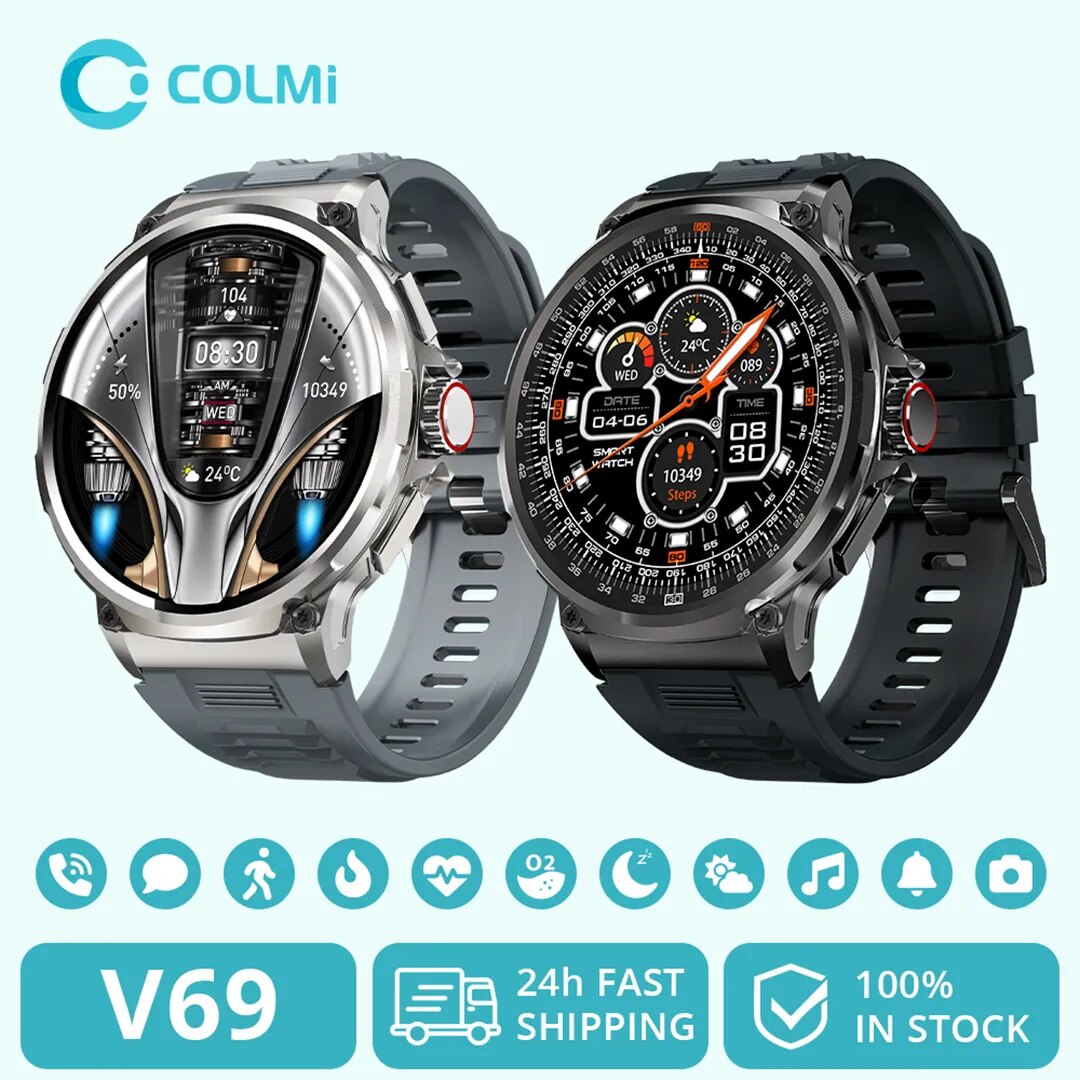 Smartwatch Store - COLMI V69 1.85 Inch HD Bluetooth