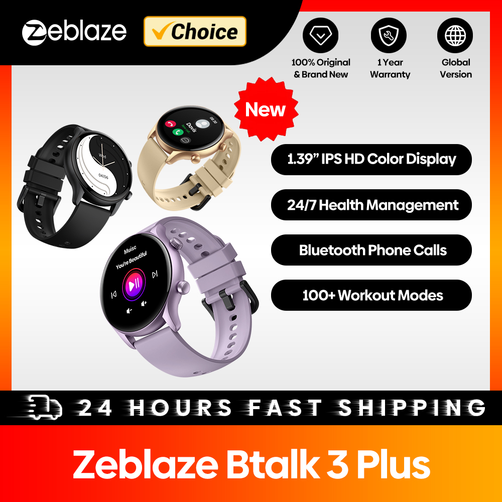 Smartwatch Store - New Zeblaze Btalk 3 Plus Voice
