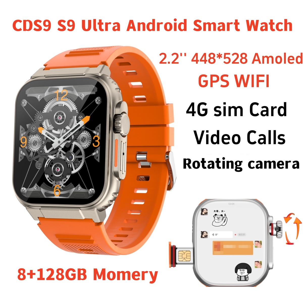 Original S10 Smart Watch 4G/5G - đánh giá và giá Smartwatch Id