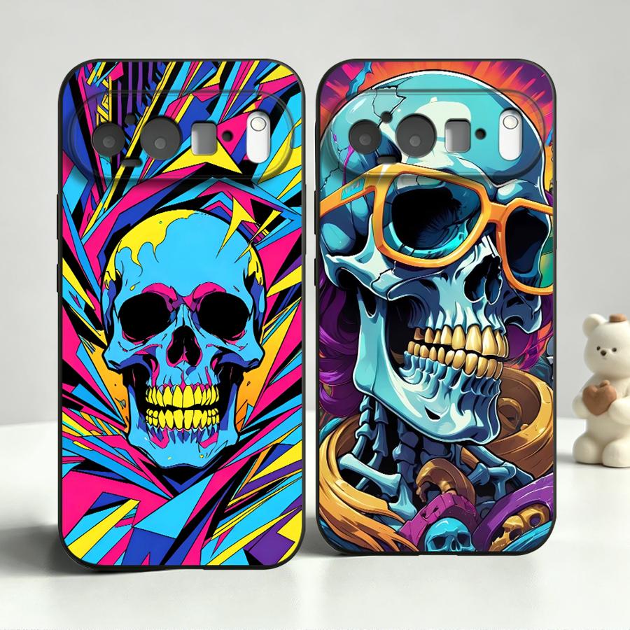 Neon Pop Art Skull Case for Go - đánh giá và giá Google Pixel 9