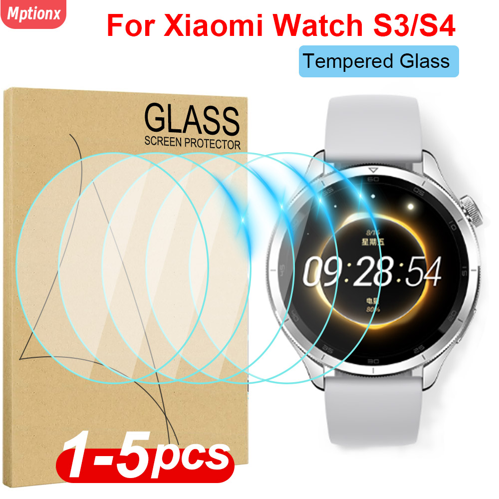 Tempered Glass for Xiaomi Mi W - đánh giá và giá Xiaomi Smartwatch S4 Accessories