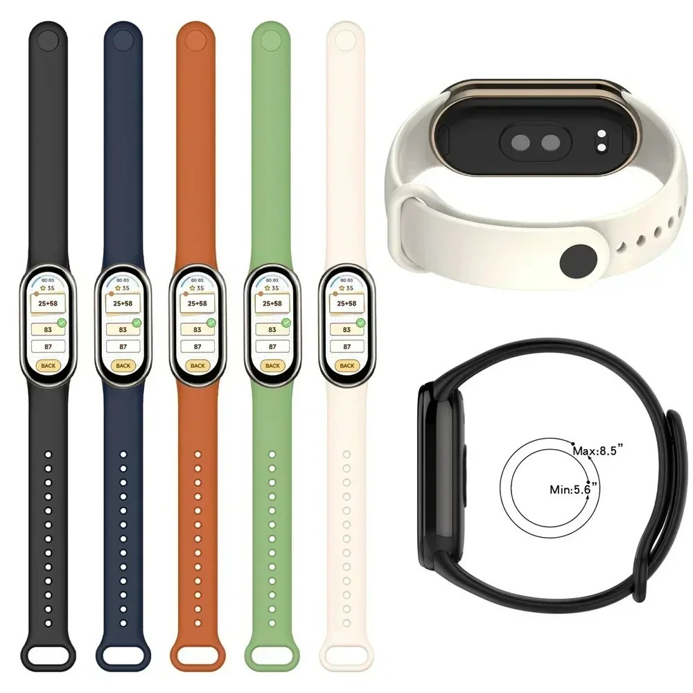 Silicone Strap For Xiaomi Mi b - đánh giá và giá Smartwatch Nexus