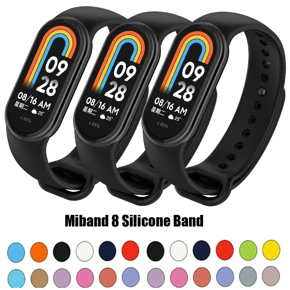 Silicone Strap For Xiaomi Mi b - đánh giá và giá Smartwatch Nexus