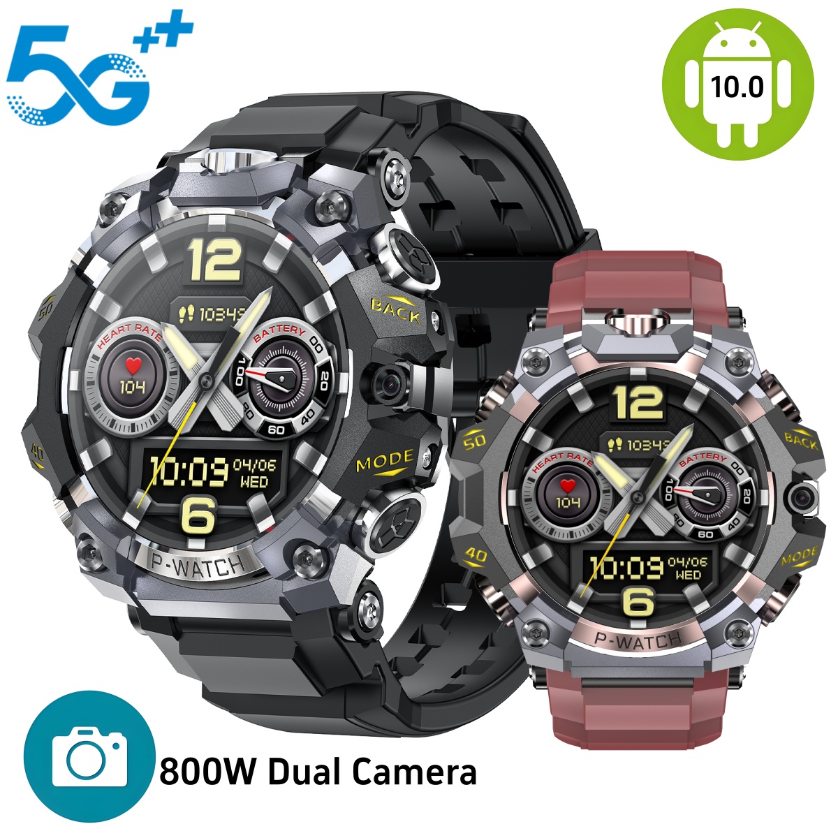 Q668 Smartwatch Android 10.0 1 - đánh giá và giá Smartwatch Id