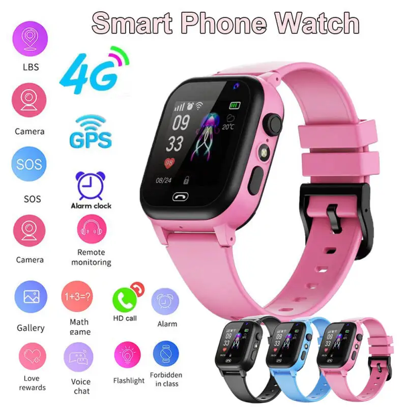 4G Kids Smart Watch SOS Call L - đánh giá và giá Smartwatch Id