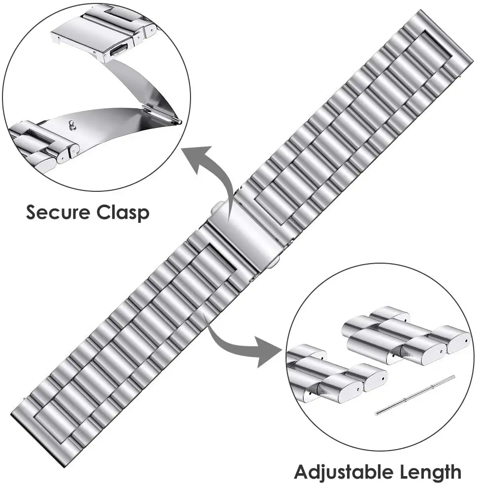 22mm Metal Stainless Steel Str - đánh giá và giá Xiaomi Smartwatch S4 Accessories