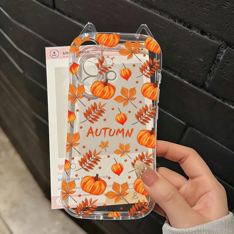 Autumn Pumpkin Falling Leaves  - đánh giá và giá Apple Iphone 15 Pro Max