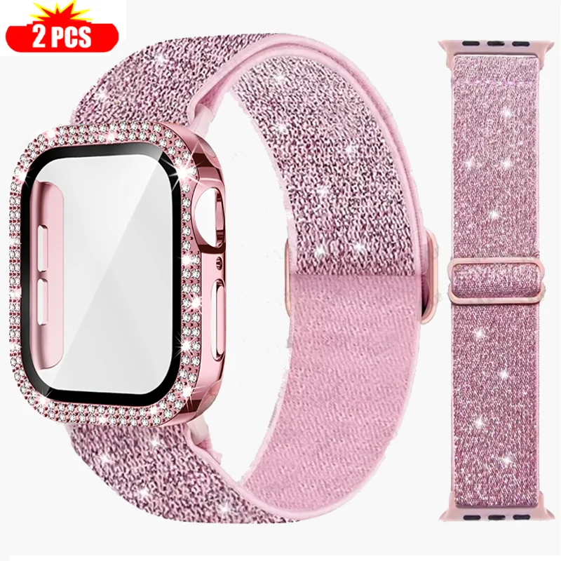 Band+Case for Apple Watch 45mm - đánh giá và giá Smartwatch Watch Accessories For Women