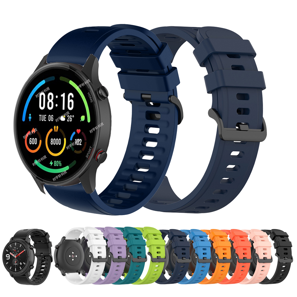 22mm Silicone Smart Watch Band - đánh giá và giá Xiaomi Smartwatch S4 Accessories