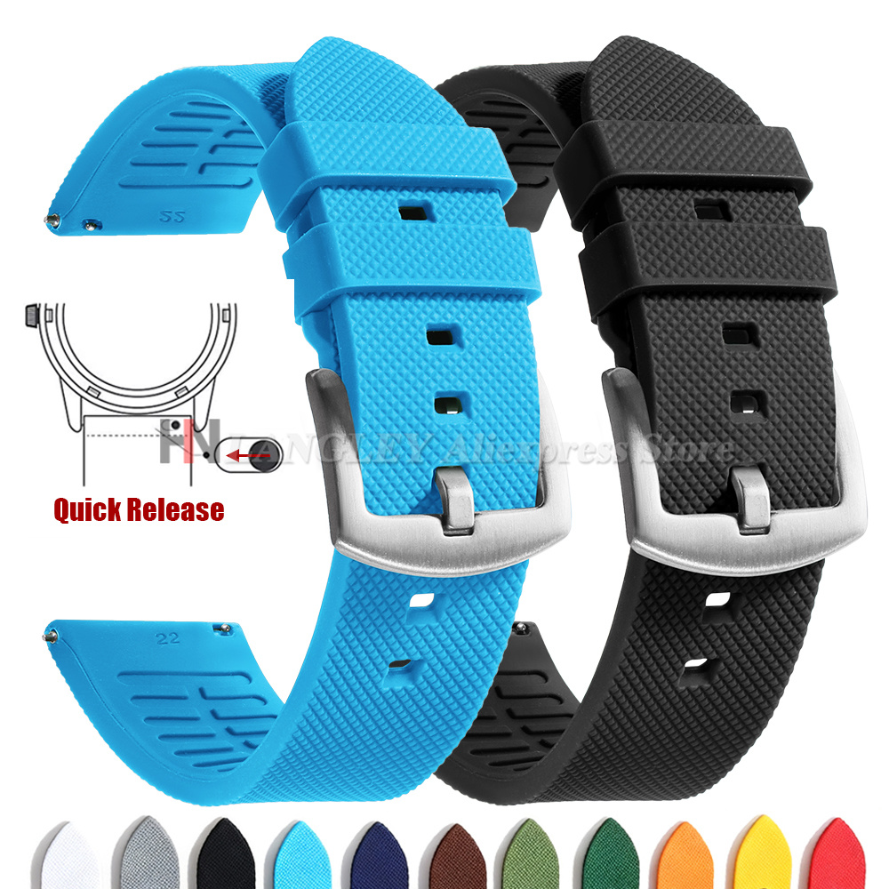 Classic Tropical Soft Rubber W - đánh giá và giá Fossil Smartwatch Accessories