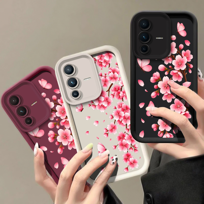Pink Cherry Blossom Print Phon - đánh giá và giá Vivo V40