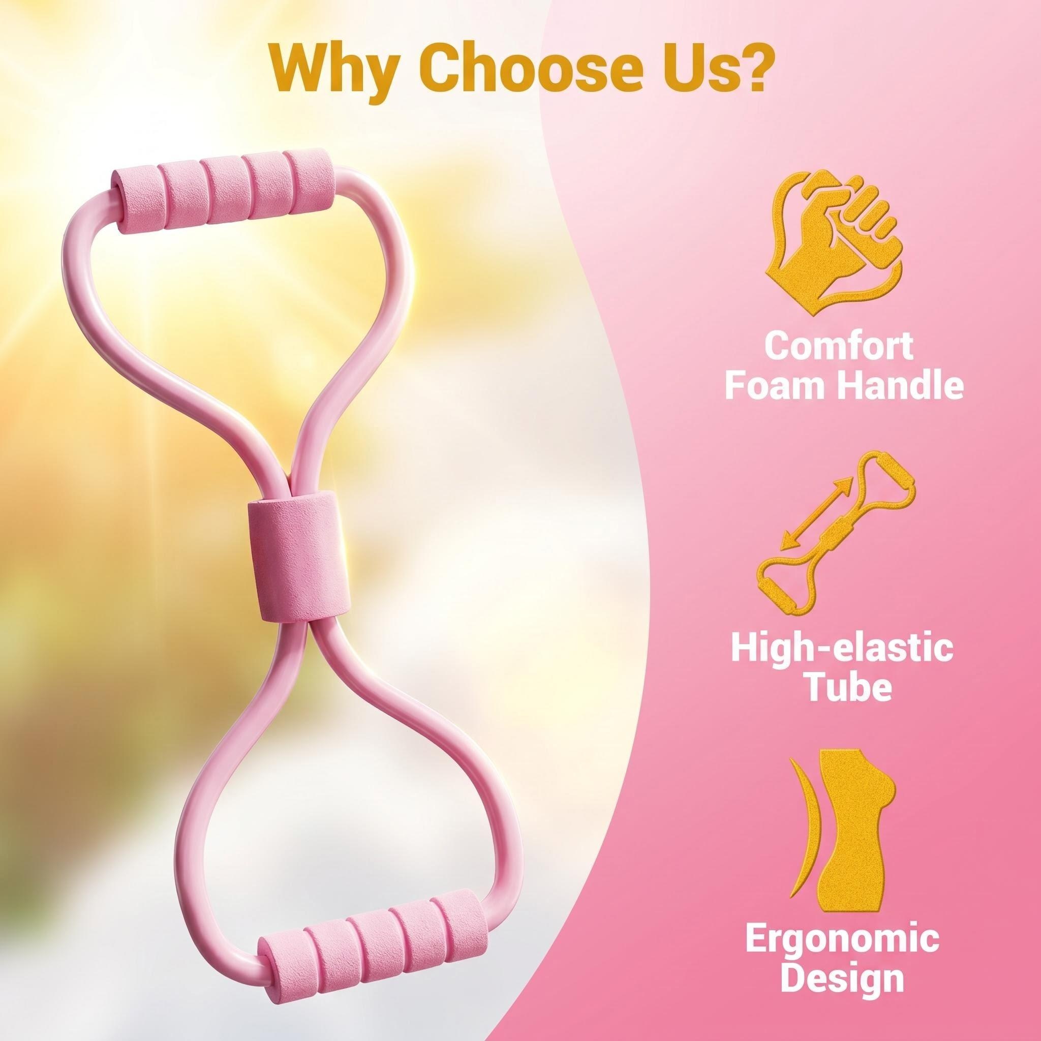 8-shaped elastic band Fitness  - đánh giá và giá Milanaise Mesh Band