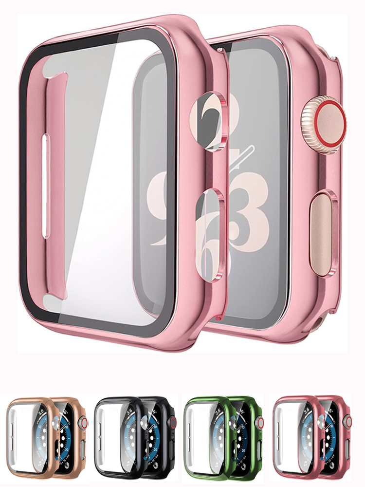 Glass+case For Apple Watch ban - đánh giá và giá Smartwatch Watch Accessories For Women