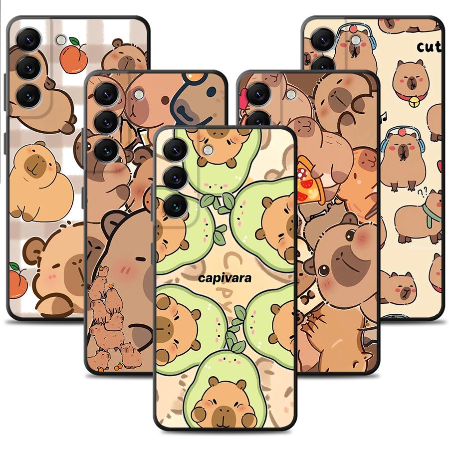 Colorful Capybara Phone Cover  - đánh giá và giá Samsung Galaxy A55